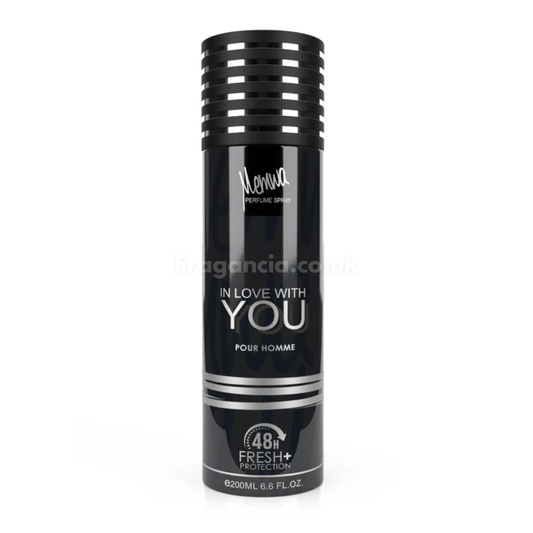 In Love With You 200ml Deodorant Body Spray Memwa