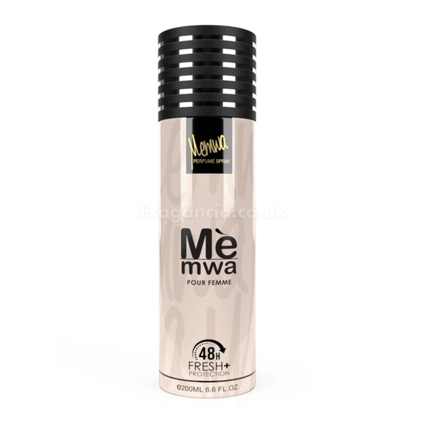 Me-mwa 200ml Deodorant Body Spray Memwa
